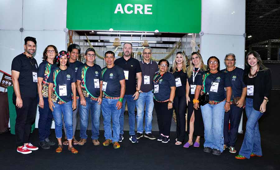 Comitiva acreana participa do 8º Salão Nacional de Turismo