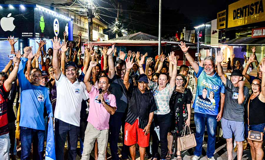 Marcus Alexandre se reúne com camelôs e lojistas do Calçadão e reafirma compromisso de trabalho e parceria