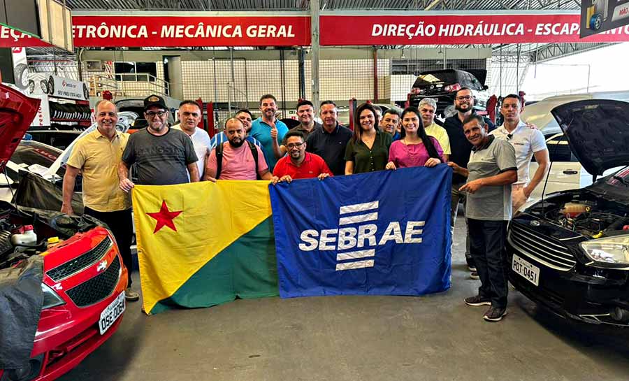 Com apoio do Sebrae, empresários do Acre conhecem tendências de mercado na maior feira automotiva da América Latina