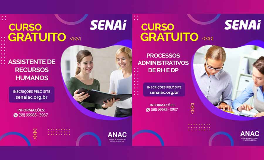 Em parceria com a Anac, SENAI oferta cursos gratuitos na área de gestão