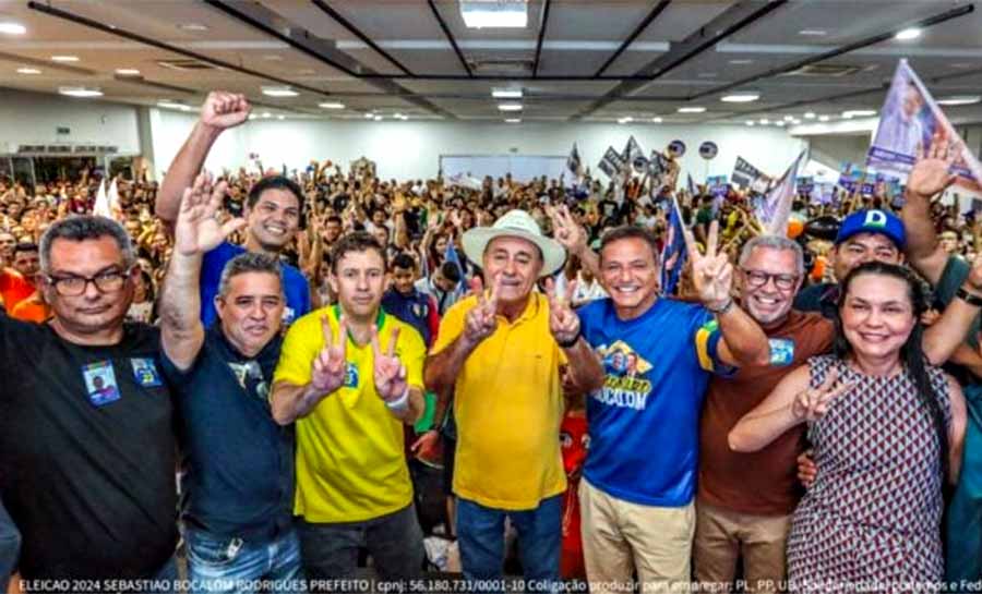 Deputado Afonso Fernandes e partidários do Solidariedade realizam grande ato de apoio a campanha de Bocalom