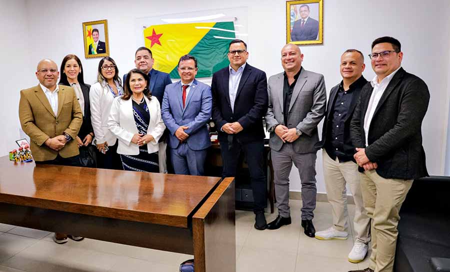 Visita de agências de aviação do Peru ao Acre fortalece parcerias para desenvolvimento logístico e comercial