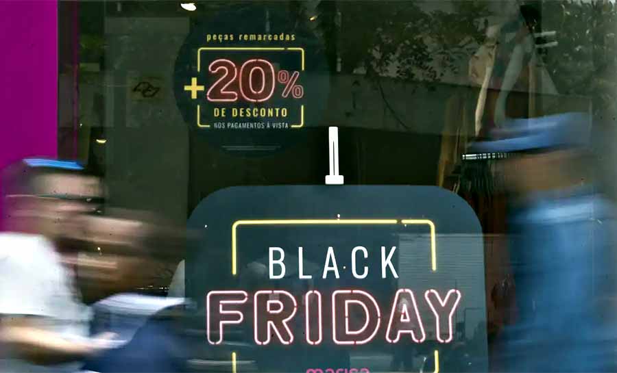 Black Friday: maioria dos consumidores deve gastar de R$ 201 a R$ 500