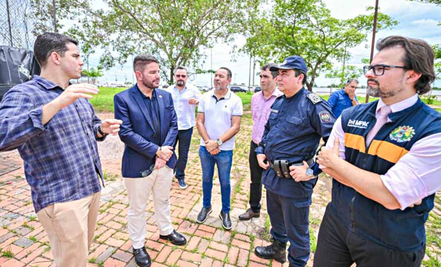 Com obras em quadras do entorno da Arena da Floresta, governo do Acre busca promover cidadania por meio do esporte