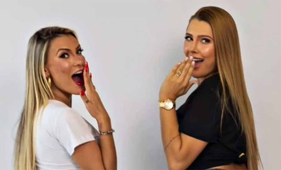 Andressa Urach e nora geram polêmica com vídeo sobre conteúdo adulto