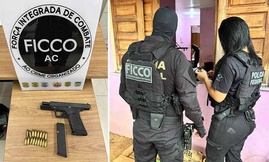 PF deflagra Operação Mutus II e cumpre 12 mandados contra facção no Acre