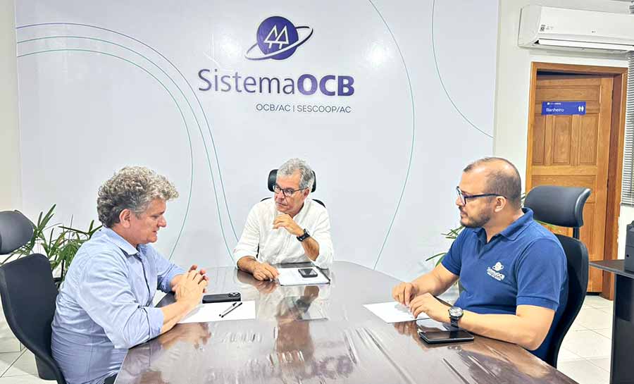 Sistema OCB recebe o presidente da ApexBrasil que se compromete a fortalecer o cooperativismo no Acre