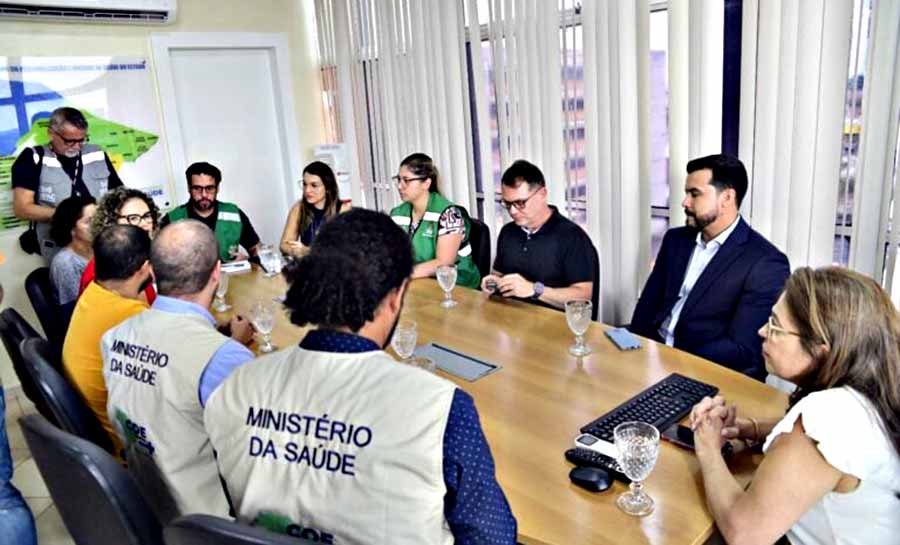 Visita do Ministério da Saúde ao Acre reforça estratégias de combate às arboviroses