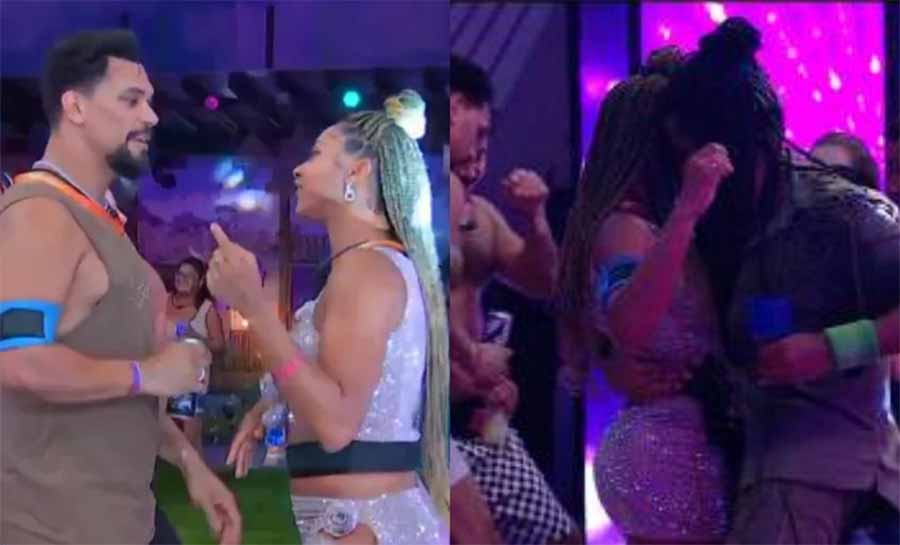 “BBB 25”: Vinícius veta Aline de beijar Diogo