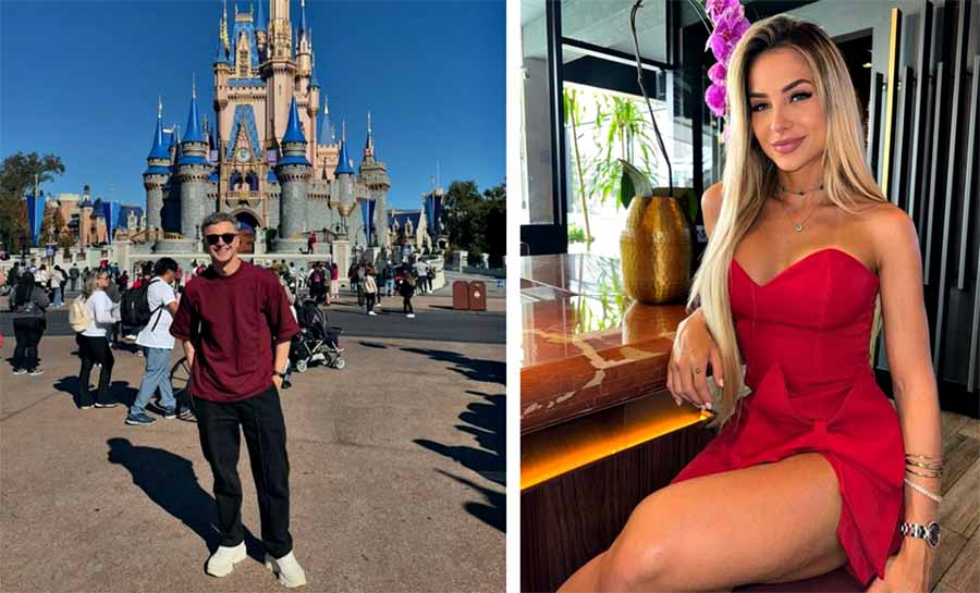 Lucas Lima e Gabi Martins negam rumor de affair
