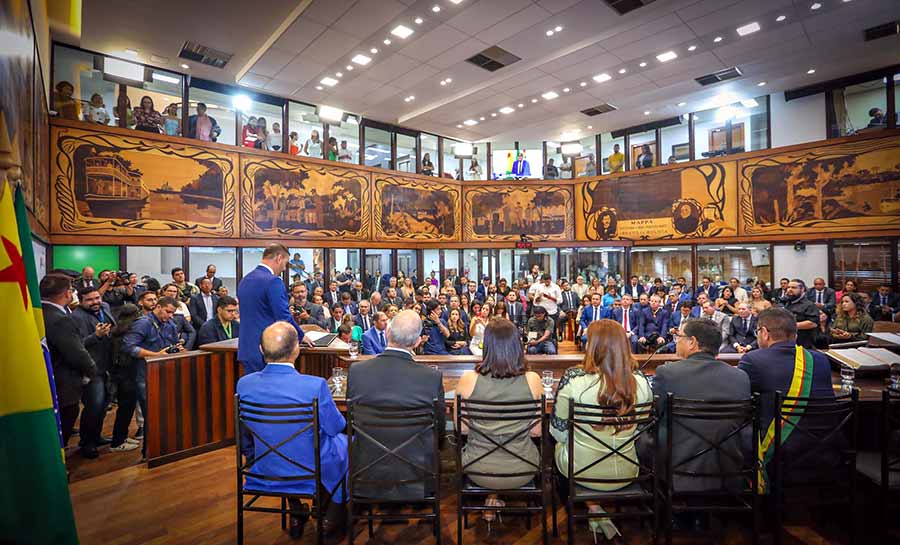 Aleac abre atividades legislativas de 2025 nesta terça-feira com leitura da mensagem governamental