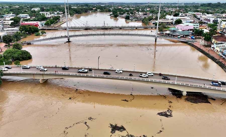 Governo federal reconhece situação de emergência em Rio Branco devido à cheia do Rio Acre