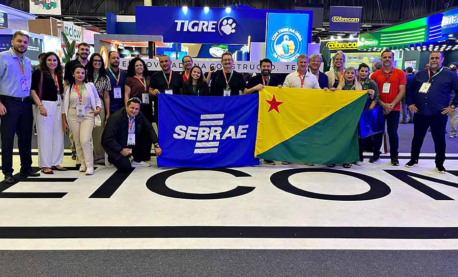 Empresários do Acre participam da Feira Internacional da Construção Civil