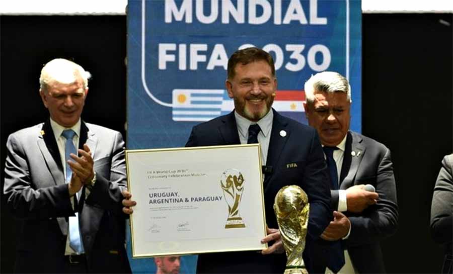 Conmebol pede para que Copa do Mundo-2030 seja disputada com 64 seleções