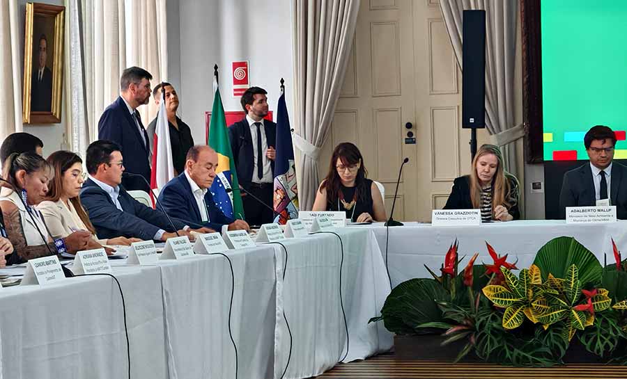 Em Belém, Tião Bocalom participa de encontro com prefeitos para discutir COP30