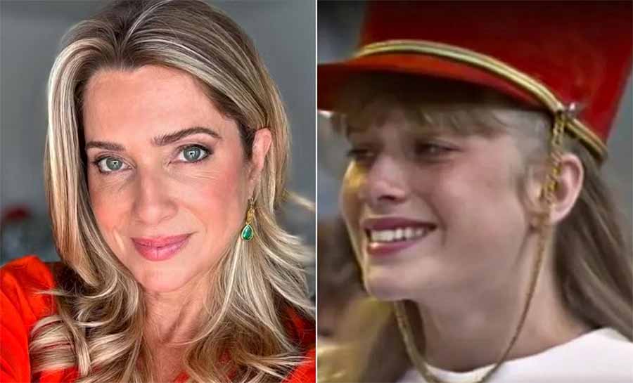 Leticia Spiller relembra época de paquita e lamenta:”Sinto muito”