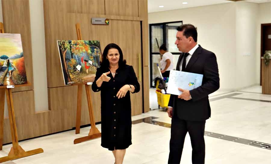 Presidentes do TCE-AC e TJ se reúnem para debater meio ambiente e desenvolvimento social