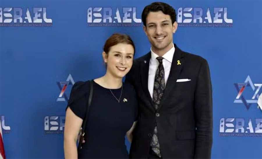 Casal morto em embaixada de Israel planejava noivado