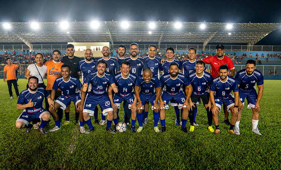 Sena Madureira recebe jogo solidário promovido pelo senador Alan Rick com presença do ex-Flamengo Léo Moura