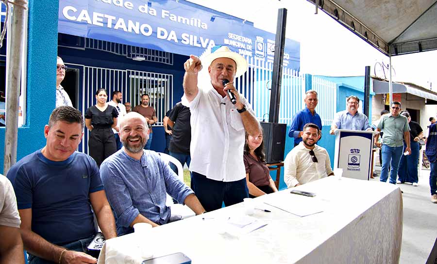 Prefeitura de Rio Branco entrega unidade de saúde totalmente reformada a população do Adalberto Aragão