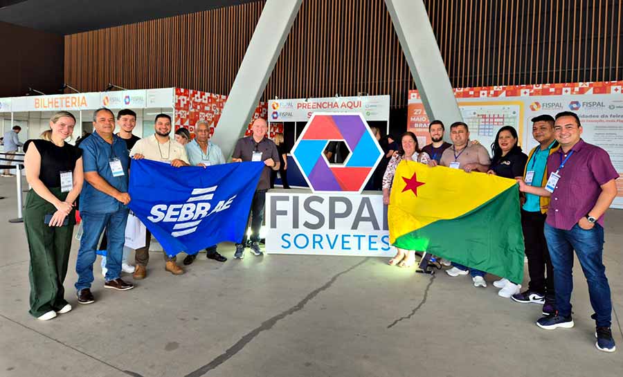 Fispal Sorvetes 2025: Empresários do Acre experimentaram novas cores e sabores para um segmento mais inovador