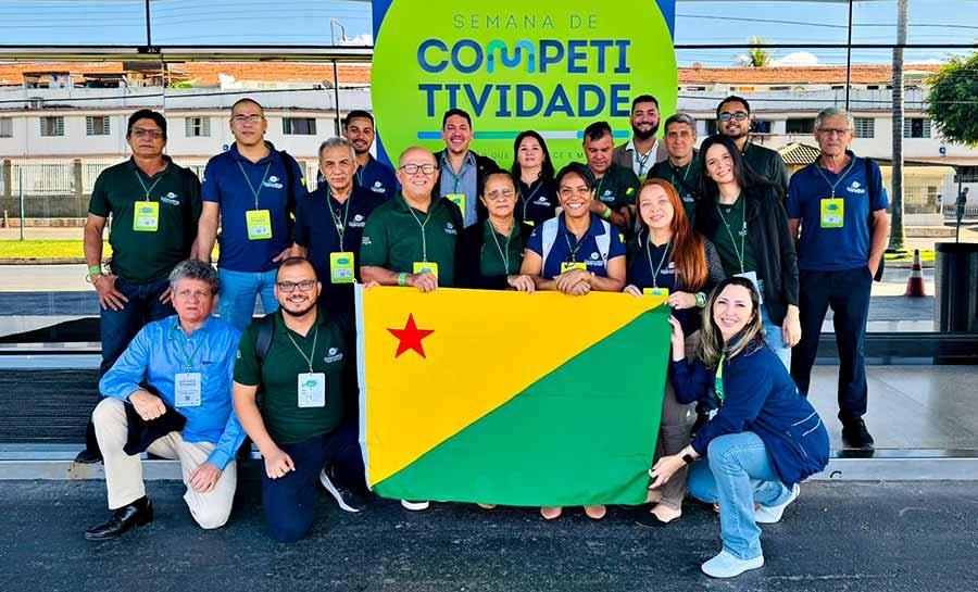 Delegação acreana participa da Semana da Competitividade em Brasília, com foco em inovação na comunicação cooperativista