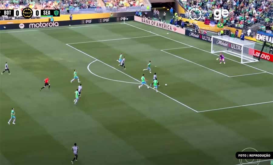Botafogo vence o Seattle Sounders na estreia na Copa do Mundo de Clubes