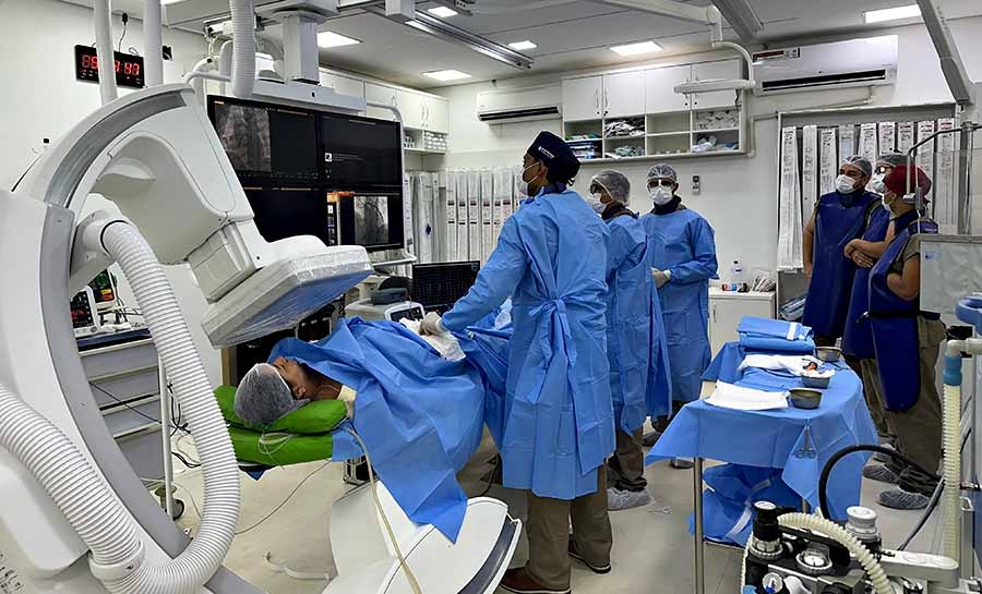 Pioneira no Acre, Hemocardio realiza primeiro procedimento de ablação cardíaca do estado