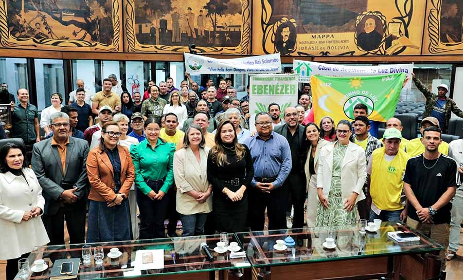 Aleac promove audiência pública para discutir o movimento das comunidades terapêuticas no Acre