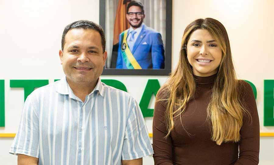 Tadeu Hassem articula com o Iteracre ações de melhoria fundiária em Brasiléia