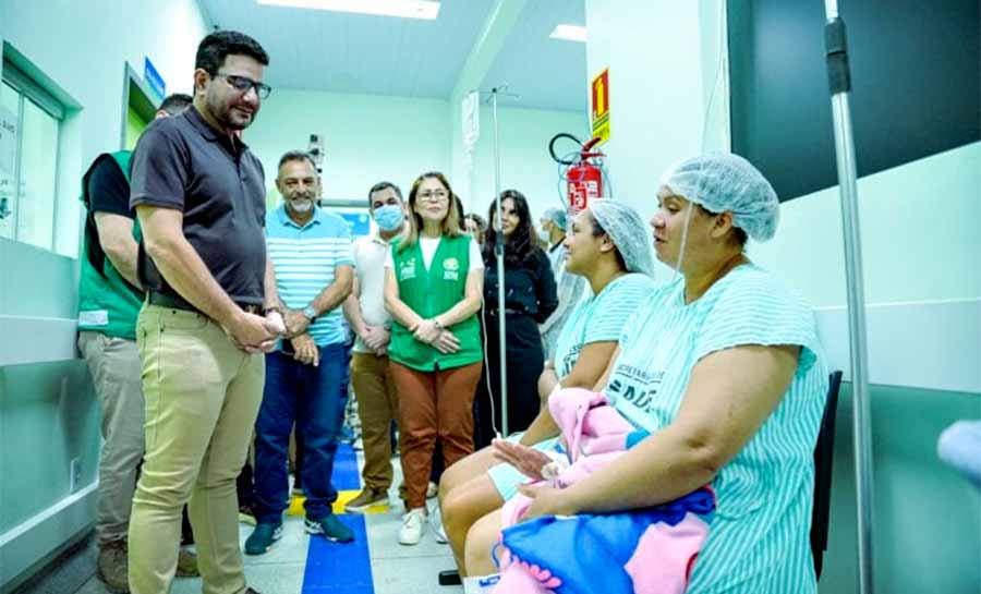 Governador Gladson Camelí acompanha mutirão de laqueaduras e cirurgias gerais em Mâncio Lima
