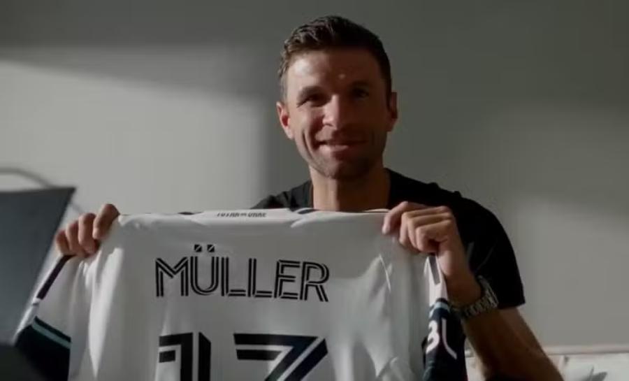 Lenda da seleção alemã e Bayern, Thomas Müller é anunciado em time do Canadá