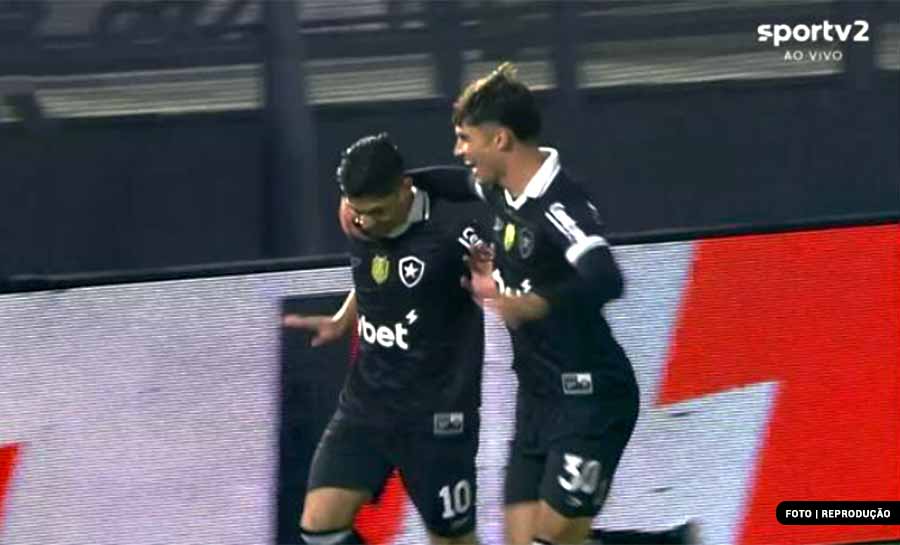 Botafogo vence o Bragantino de novo e se classifica às quartas da Copa do Brasil