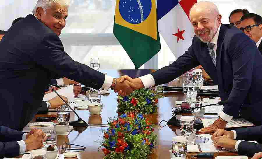 Lula anuncia apoio ao acordo de neutralidade do Canal do Panamá