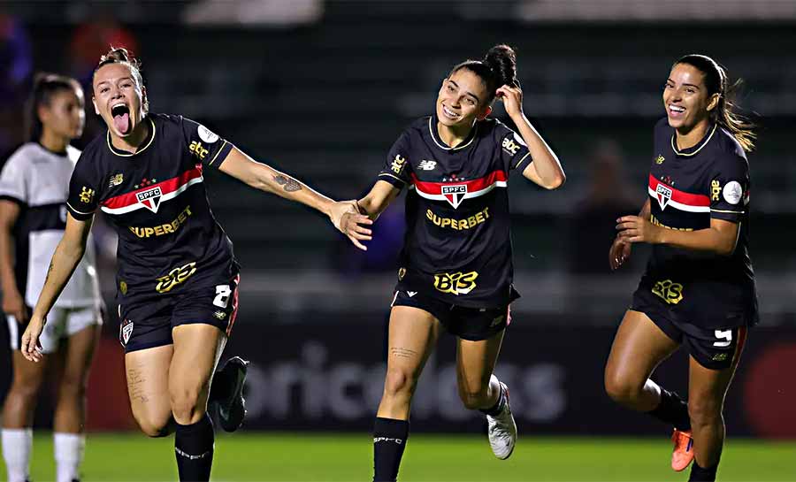 São Paulo vence Olimpia para avançar na Libertadores Feminina