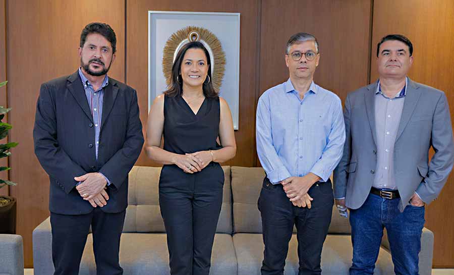 Vice-governadora Mailza recebe dirigentes da Fecomércio e discute fortalecimento de parcerias sociais