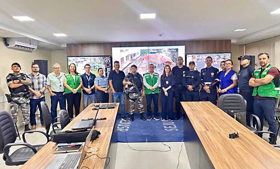 Sejusp monitora Enem 2025 com Sistema Integrado de Segurança