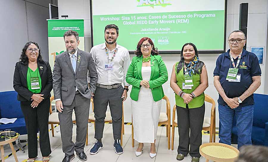 Na COP30, Acre celebra 15 anos do Sistema de Incentivo a Serviços Ambientais com representantes da Alemanha e Reino Unido