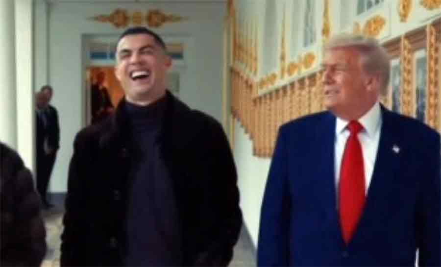 Casa Branca divulga encontro entre Trump e Cristiano Ronaldo