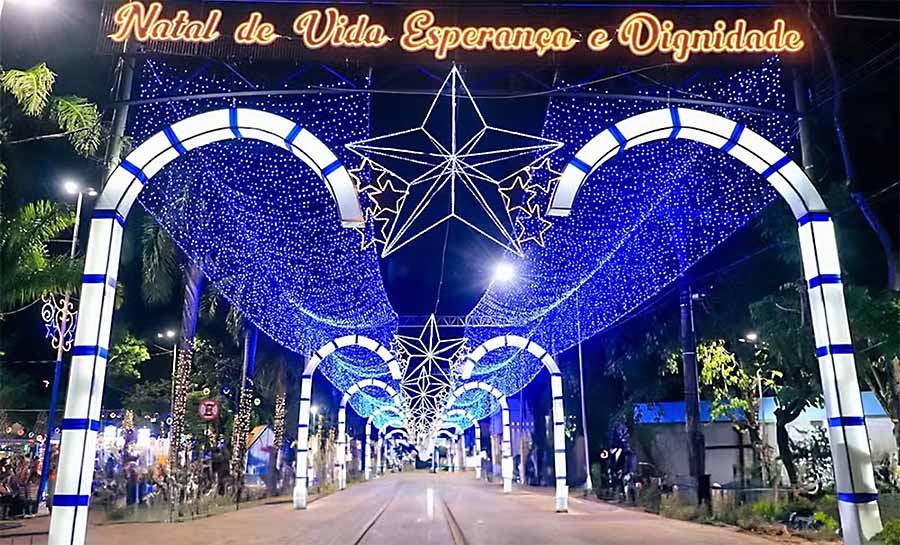 Apresentação natalina com 600 drones vai custar mais de R$ 740 mil à prefeitura de Rio Branco