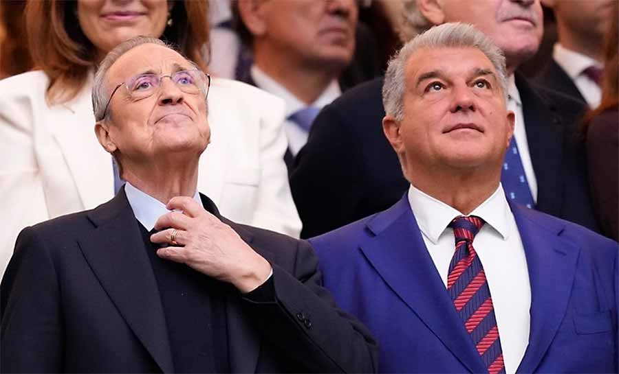 Presidente do Barcelona rebate Florentino e ataca Real Madrid